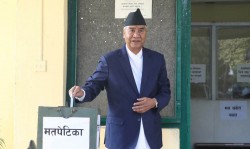 कांग्रेस संसदीय दलको नेता छान्न मतदान सुरु